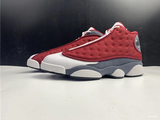 Rep BK Flint Gym Grey Jordan 4179 Compact Red 13 Retro 414571- 1028